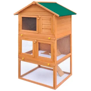 vidaXL Kaninchenstall 80 x 71 x 160 cm