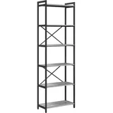 vidaXL Bücherregal 60 x 30 x 188 cm Grau