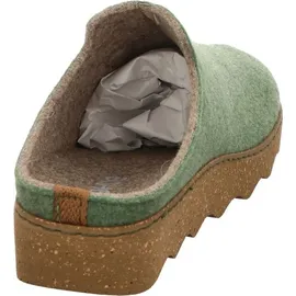 ROHDE Damen Pantoffeln Hausschuhe Softfilz Foggia 6120, Größe:38 EU, Farbe:Grün - Gr.: 38
