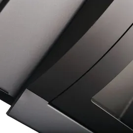 Aquaflam 25 Panorama Stahl Schwarz/Abdeckplatte nicht angegeben