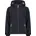 KID G Ski Jacket Snaps Hood Antracite-Pink 176