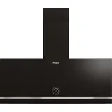Whirlpool Kopffrei-Dunstabzugshaube 90cm Abluft- und Umluftbetrieb WHVA 92F LM K - Schwarz