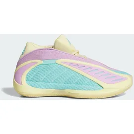 adidas ANTHONY EDWARDS 2 Kids Schuh - almost yellow/bliss lilac/flash aqua 39 1/3