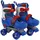 Kids Globe Rollschuhe Blau/Rot 31-34