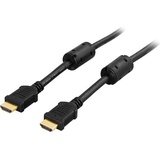 deltaco HDMI-Kabel 10 m HDMI Typ A (Standard) Schwarz