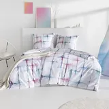 Estella Mako-Satin Bettwäsche Bradley multicolor 135x200 cm + 80x80 cm - bunt