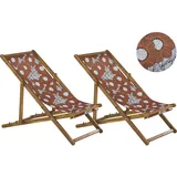 Beliani Beliani, Liegestuhl, Anzio (101 cm)
