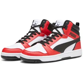 Puma Rebound V6 High-Top Puma White/Puma Black/For All Time Red 37,5