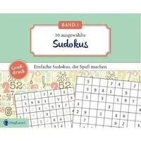 Singliesel Einfache Sudoku für Senioren, die Spaß machen. Rätsel-Spaß, Beschäftigung und Gedächtnistraining für Senioren. Auch mit Demenz. Großdruck.