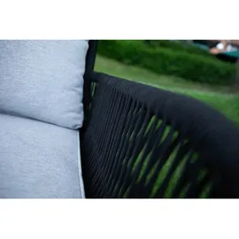 ACAMP Mykonos Lounge-Set natur/dunkelbraun/hellgrau