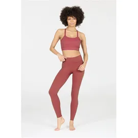 ATHLECIA Luxe Leggings Damen 4378 - roan rouge