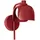 Osram Corolle Wall (G9) 21x24,5x13,5 cm Rot