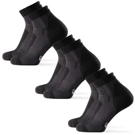 Danish Endurance Wandersocken 3-Paar Schwarz 39-42