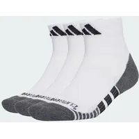 Adidas Unisex Performance Climacool Cushioned QRT 3P, White/Black, 11-12.5