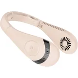 Faltbarer, Klingenloser Nackenventilator, 360°-belüftung, 3 Geschwindigkeitsstufen, 5000-mah-akku, Freihändig Bedienbar, Leise (rosa)