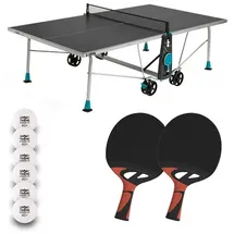Cornilleau Tischtennisplatte 200X Outdoor Grau