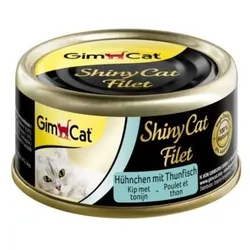 GIMCAT Shiny Cat Filet Chicken&Tuna 70g