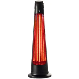 Nedis HTPA21BKW SmartLife Terrassenheizer Wi-Fi 1200 W 2 Wärmeeinstellungen Oszillation Stolperschutz IP24 Schwarz