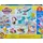 PLAY-DOH Knetspaß Café Bastel-Set mit Spielzeug-Kaffeemaschine 20 Accessoires 8 Dosen mehrfarbige Knete