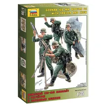 Zvezda Figuren WWII Dt.Mörser-Trupp 4er Set (500783583)