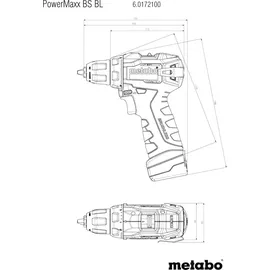Metabo PowerMaxx BS BL 601721500