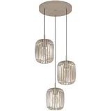 EGLO Pendelleuchte Romazzina Alu, Eisen, Stahl & Metall Beige Sand