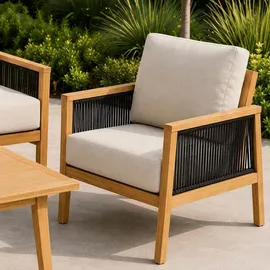 Greemotion Monaco Set 4-tlg. Grau/Braun