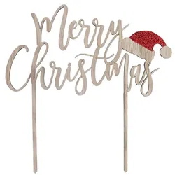 Merry Christmas Tortendeko 17cm