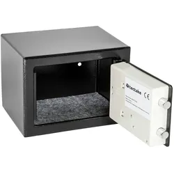 TECTAKE Elektronischer Safe Tresor mit Schlüssel inkl. Batterien  1