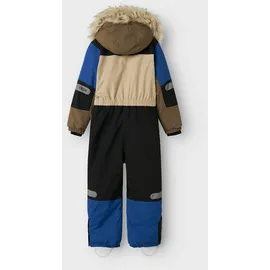 NAME IT NMNSTORM12 Funktionsanzug beige/blau/braun/schwarz 122