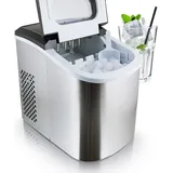 BITUXX Eiswürfelmaschine / Eiswürfelbereiter / Icemaker Edelstahl MS-15768