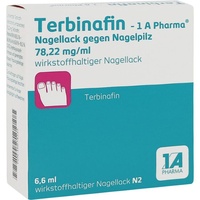 1 A Pharma Terbinafin-1A Pharma Nagellack gegen Nagelpilz 78,22 mg/ml
