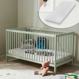 Kids Collective Gitterbett Grün 70 x 140 cm