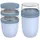 Mepal Ellipse Lunchpot-Set XL blau 900 ml + 1050 ml 2-tlg.