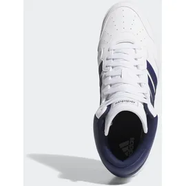 adidas Hoops 4.0 Mid Cloud White / Dark Blue / Grey Two 43 1/3