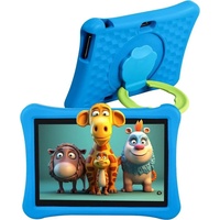 Veidoo T80 Plus Kinder-PC mit 4GB RAM Tablet (10,1", 64 GB, Android, Mit Augenschutz, elterlicher Kontrolle, Spaß und Unterhaltung) blau