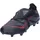 adidas Predator League Fold-Over Tongue FG/MG Fußballschuhe - Core Black/Grey Four/Lucid Red 44