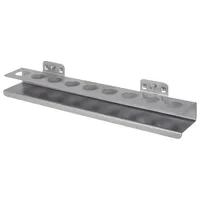 KS Tools Lochwand Stahl grau 390x30mm 9 Löcher