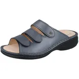 Finn Comfort Hellas Damen Pantolette blau sky Glattleder - 41 EU