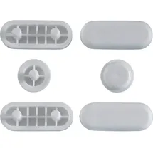 Duravit 1930 Puffersatz für WC-Sitz Kunststoff 140x20x80 mm