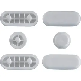 Duravit 1930 Puffersatz für WC-Sitz Kunststoff 140x20x80 mm