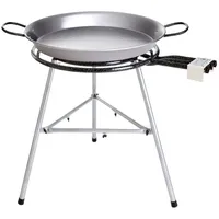 paellaworld international Paella World Paella Grill-Set inkl. Pfanne: Comfort Line 6 für Vereine, Catering, Partyservice