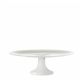 LEONARDO Tortenplatte Alabastro 31 cm Glas Weiß