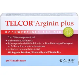 Quiris Healthcare GmbH & Co KG Telcor Arginin plus Filmtabletten 60 St.