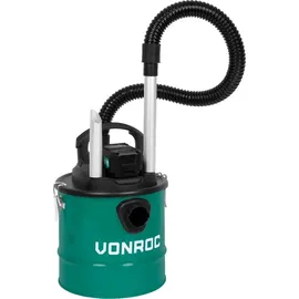 VONROC Aschesauger VPower 20V - 12L Tank - HEPA Filter