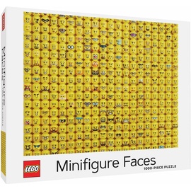 Euromic LEGO Minifigure Faces 1000-Piece Puzzle