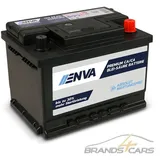 ENVA AUTOBATTERIE STARTERBATTERIE 62Ah 510A 12V ersetzt 54Ah 55Ah 60Ah 61Ah 65Ah