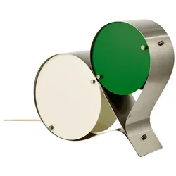 GUBI - Coppia Tischleuchte Bronze Stahl/Ivory/Clover