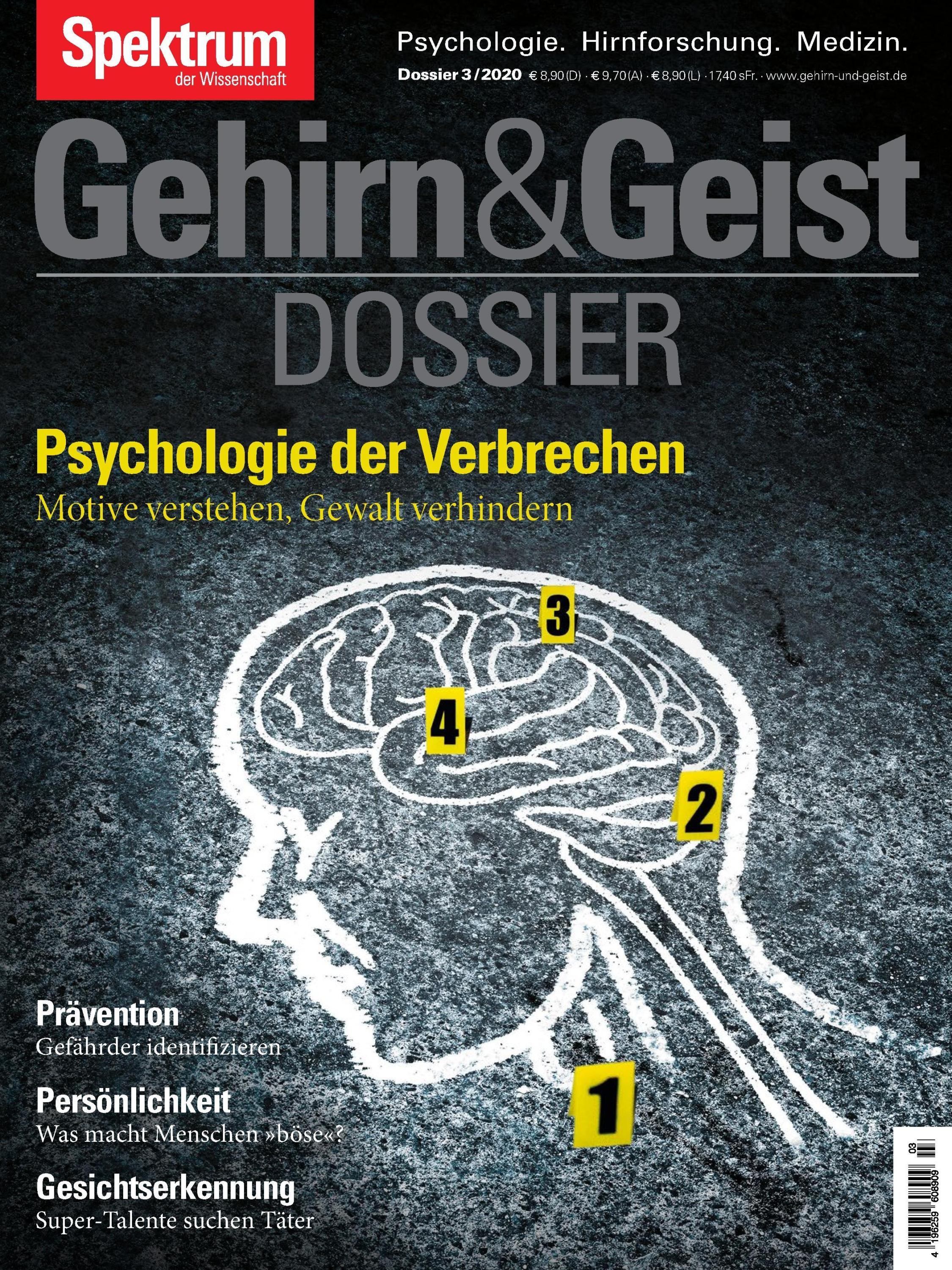 Psychologie Der Verbrechen - Spektrum der Wissenschaft  Kartoniert (TB)