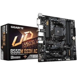 Gigabyte B550M DS3H AC mATX Mainboard Sockel AM4 WIFI/M.2/HDMI/DVI/USB